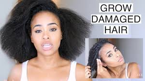 Moisturize your hair before washing or styling. How To Grow Your Damaged Breaking Natural Hair Hair Routine Youtube