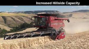 Optional leveleze® indicator light system. Case Ih Combines Equipped With Hillco Hillside Leveling Systems Youtube