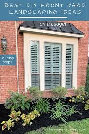 A list of small front yard landscaping ideas has been built to aid you in creating something lovely, a beautiful first impression for guests, family, friends. Best Diy Front Yard Landscaping Ideas On A Budget Thetarnishedjewelblog