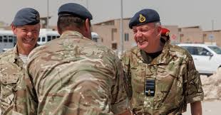 The Chief of the Air Staff, Air Chief Marshal Sir Richard Knighton visited  the British military and civilian personnel currently deployed in Qatar,  conducting Operations Shader & Kipion. ACM Knighton held the