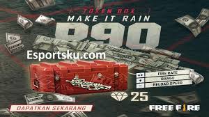 Image via garena free fire. How To Get The P90 Ff Make It Rain Skin On Free Fire Game News