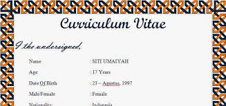 Contoh daftar riwayat hidup bahasa indonesia dan bahasa inggris lengkap yang dapat anda unduh secara gratis, buat cv anda semenarik mungkin sebelum melamar. Komponen Penting Dapat Daftar Riwayat Hidup Ujiansma Com