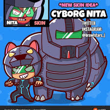 26,442 likes · 1,107 talking about this. Yeni Nita Kostumu New Nita Skins Brawlstarsglobal Brawlstarsturkiye Brawlstarsmemes Brawlstarsgame Brawlst Mario Characters Cyborg Clash Of Clans Free