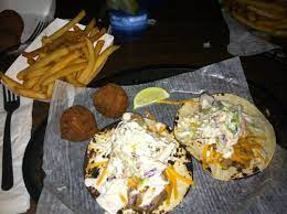 Fish (tuna) tacos were awesome. Grilled Tuna Fish Tacos Picture Of Killer Seafood Mexico Beach Tripadvisor