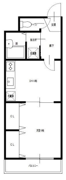 ホームズ 賃貸の 1dk とは 5パターンの間取り図で解説 住まいのお役立ち情報 間取り図 1dk 間取り 間取り