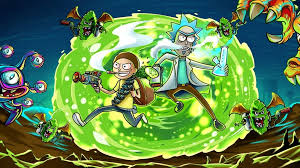 Rick And Morty Wallpaper Rick And Morty Portal Rick and morty, tv, rick sanchez, morty smith, vector, robot. rick and morty wallpaper rick and morty