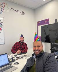 🎉 At OnSide, we take every opportunity to celebrate our amazing team!  Today, we're sending special birthday wishes to VIC Support Coordinators,  Lemi and Nathan. 🎂✨ Your hard work and dedication make