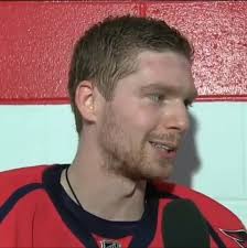 Alex Ovechkin stops the Capitals from going off to the locker room and  calls them back to the ice to shake Marc-Andre Fleury's hand. This is the  last time Ovechkin and Fleury