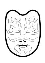 Bastelvorlagen fasching kostenlos ausdrucken bilder ausmalen malvorlagen & ausmalbilder gratis online downloaden. Masken Basteln Maskenvorlagen Pdf Drucken