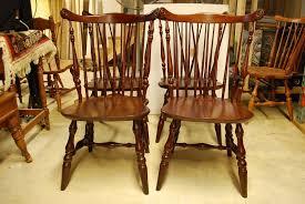 Vintage Ethan Allen Solid Dark Cherry 11 6031 Scroll Back Duxbury Side Chairs Maple Furniture Chair Vintage Furniture Design