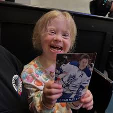 My brothers and I had the opportunity to meet former NHL pro and Stanley  Cup winner, Brad May, at Z's hockey tournament this weekend! Such a great  experience!