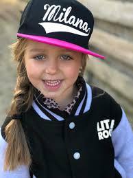 Custom Kids Snapback Hat: Personalized Name Baseball Cap