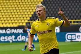 Jun 07, 2021 · dortmund har gitt beskjed om hvor mye erling braut haaland vil koste. Football Bundesliga Restarts In New Reality But Erling Braut Haaland A Familiar Hero In Dortmund Win Football News Top Stories The Straits Times