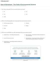12 Introduction To Environmental Science Worksheet Science Worksheets Environmental Science High School Science Activities