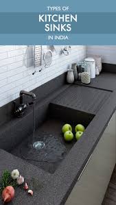 types of kitchen sinks available in