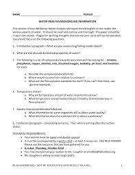 Check spelling or type a new query. Water Analysis 2015