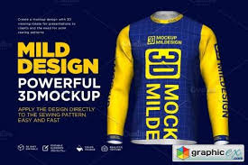 Download 3d Mockup Long Sleeve Tshirt Free Download Vector Stock Image Photoshop Icon