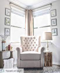 Transforming A Room With Corner Curtains And A Corner Curtain Rod Hack Corner Curtains Corner Curtain Rod Bedroom Corner