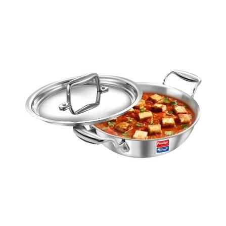 Deep orange cooking pot on a kitchen counter