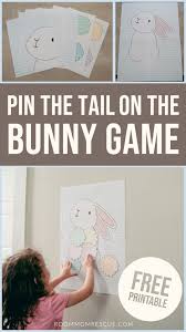 Sew the nose in the middle of the eyes with 3sc. Diy Pin The Tail On The Bunny Easter Game Easter Activities For Kids Bunny Activities Free Kids