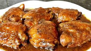 Ten cuidado de no quemar el pollo. Chicken Thigs In Honey Andalusia Recipe Youtube
