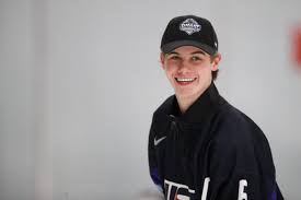 Jack, quinn and luke hughes work on some hockey drills using roller skates, sticks and a ball on the street. New Jersey Devils Take Plymouth S Jack Hughes No 1 In 2019 Nhl Draft Nhl Players New Jersey Devils Jack Hughes