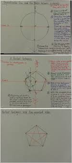 How to draw a perfect star. How To Draw A Perfect Pentagon Or Five Pointed Star Compass Drawing Star Designs Line Art
