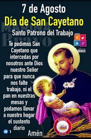 Santo rosario en la novena a san cayetano San Cayetano Ruega Por La Union De Exalumnos Del Colegio Maria Auxiliadora Asuncion Py Facebook