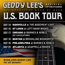 Director, backlist management at barnes & noble. Geddy Lee Bbbob Us Signing Tour Rush Com