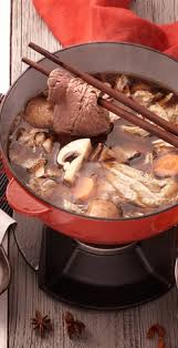 Shabu Shabu Japanisches Fondue Rezept Rezept Rezepte Rindfleisch Fondue
