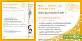 Diy escape room puzzle and props . Nature Themed Escape The Room Game