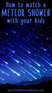 Top 10 Tips On How To Watch A Meteor Shower With Your Kids Science For Kids Outdoor Activities For Kids Learning Science