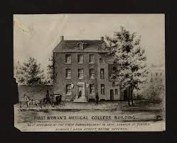Check Out This 1850 Rendering Of The Very First Woman S Medical College Building On Arch Street Woman Arch Street Historic Philadelphia Pennsylvania Colleges