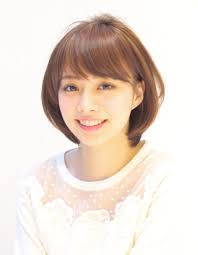 ブロースタイル大人かわいい耳かけひし形ショートwa 414 ヘア