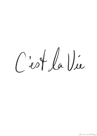 C Est La Vie Frases Inspiracionais Tatuagens Palavra Palavras Significativas