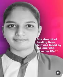 Sadhna Bhosale, a brilliant student from Sangli who scored 92% in Class X.  She dreamed of becoming a doctor and was preparing for NEET. Her father,  Dhondiram Bhosale, a school principal, routinely
