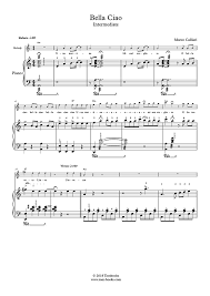 Bella ciao easy piano tutorial + bonus. Piano Sheet Music Money Heist Bella Ciao Intermediate Level Solo Piano Traditional
