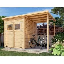 abri de jardin bois bertilo abri amrum a plus 323x180x210cm 5 81m ep 14 mm 3 m leroy merlin abri de jardin abri de jardin bois abri de jardin moderne