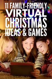 Online Celebrations 11 Family Virtual Christmas Celebration Ideas In 2020 Family Christmas Party Holiday Party Activities Christmas Celebrations