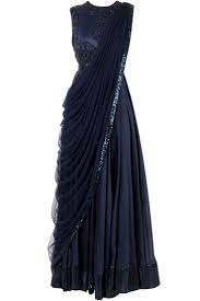 Black Saree Gown Fashion Indian Outfits Indian Designer Wear