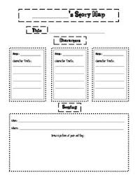 Story Map Printable Story Map Pre Writing Map