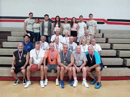 Senior basketball Gold Medal winners honored