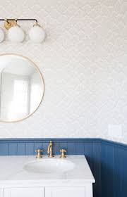 Wallpapers for bathrooms look good whether you use geometric designs or flowers, stripes or paisley ornate designs. 38 Best Small Bathroom Wallpaper Ideas Bathroom Wallpaper Small Bathroom Wallpaper Small Bathroom