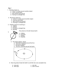 Solar Planet Rotate Orbit Worksheet 2 Solar Planet Worksheets Graphic Organizers