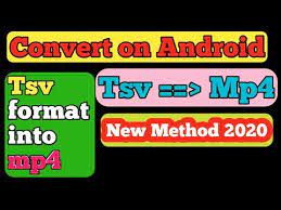 Convert Tsv Into Mp4 In Android Convert Tsv To Mp4 In Android How We Convert Tsv In Mp4 Youtube
