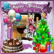 December Birthday Happy Birthday Wishes Cake Happy Birthday Cards Birthday Wishes Cake