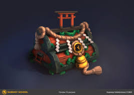 Artstation Chest Nadin K Art Materials Game Art Game Item