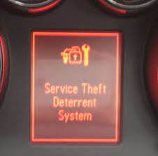 Service Theft Deterrent System Astra Owners Network