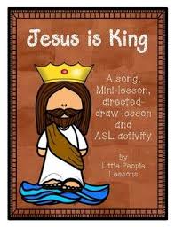 Jesus Is King An Activity For Little Kids Sunday School Lessons Jesus Sunday School Activities Drawing Activities