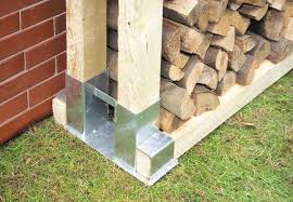 Stapelhilfe Fur Kaminholz Feuerverzinkt Einzeln Oder Im 2er Set Kaminholz Holz Im Garten Holzwand Garten